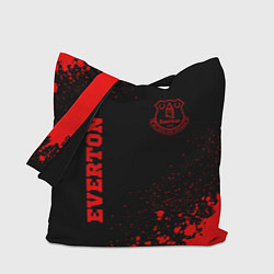 Сумка-шопер Everton - red gradient вертикально, цвет: 3D-принт