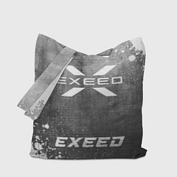 Сумка-шоппер Exeed - grey gradient по-центру