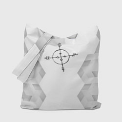 Сумка-шоппер Megadeth white poly