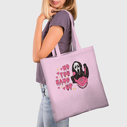 Сумка-шопер Крик по телефону, цвет: 3D-принт — фото 2