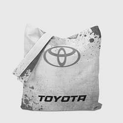 Сумка-шоппер Toyota - white gradient по-центру