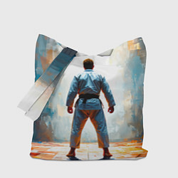 Сумка-шопер Дзюдоист, цвет: 3D-принт