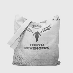 Сумка-шоппер Tokyo Revengers - white gradient
