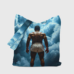 Сумка-шоппер Мухаммед Али в синем дыму