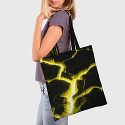 Сумка-шопер The rift, цвет: 3D-принт — фото 2
