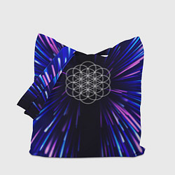 Сумка-шоппер Coldplay neon energy