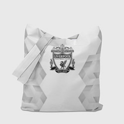 Сумка-шопер Liverpool white poly, цвет: 3D-принт