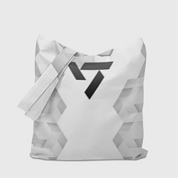 Сумка-шоппер Seventeen white poly