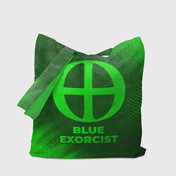 Сумка-шопер Blue Exorcist - green gradient, цвет: 3D-принт
