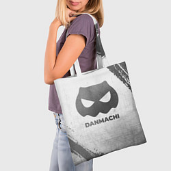 Сумка-шопер DanMachi - white gradient, цвет: 3D-принт — фото 2