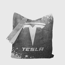 Сумка-шоппер Tesla - grey gradient