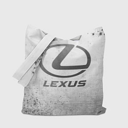 Сумка-шопер Lexus - white gradient, цвет: 3D-принт