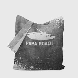 Сумка-шоппер Papa Roach - grey gradient