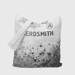 Сумка-шоппер Aerosmith - white gradient посередине
