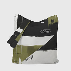 Сумка-шопер Ford эмблема, цвет: 3D-принт