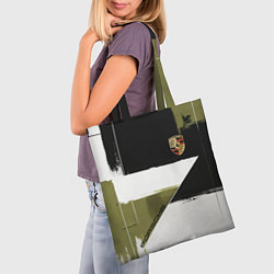 Сумка-шопер Porsche эмблема, цвет: 3D-принт — фото 2