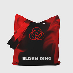 Сумка-шоппер Elden Ring - red gradient по-центру