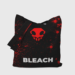 Сумка-шоппер Bleach - red gradient по-центру