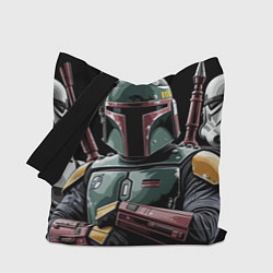 Сумка-шоппер Боба Фетт звездные войны