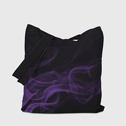 Сумка-шопер Color smoke purple, цвет: 3D-принт
