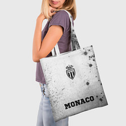 Сумка-шопер Monaco - white gradient по-центру, цвет: 3D-принт — фото 2
