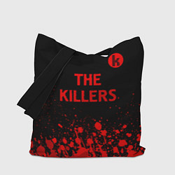 Сумка-шопер The Killers - red gradient посередине, цвет: 3D-принт