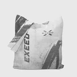 Сумка-шоппер Exeed - white gradient вертикально