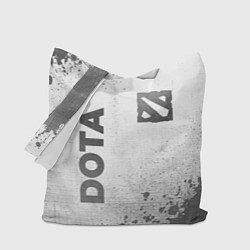 Сумка-шоппер Dota - white gradient вертикально