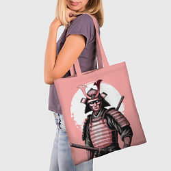 Сумка-шопер Древний самурай, цвет: 3D-принт — фото 2