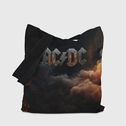 Сумка-шоппер ACDC металлический лого