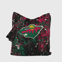 Сумка-шоппер Minnesota Wild NHL black