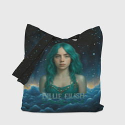 Сумка-шоппер Билли Айлиш русалка