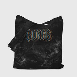Сумка-шопер Bones логотип, цвет: 3D-принт