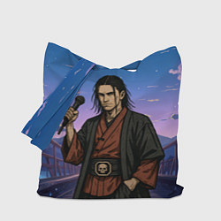 Сумка-шопер Bones в аниме стиле, цвет: 3D-принт