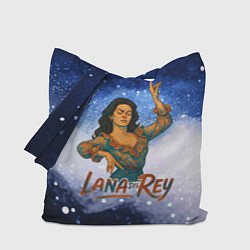 Сумка-шоппер Lana Del Rey танцует