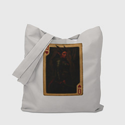 Сумка-шопер Каллиста: дама червей, цвет: 3D-принт