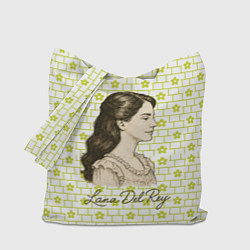 Сумка-шоппер Lana Del Rey в ретро стиле
