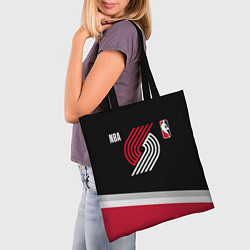 Сумка-шопер Трэйл Блэйзерс - линии, цвет: 3D-принт — фото 2