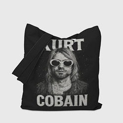 Сумка-шоппер Курт Кобейн - гранж-арт