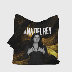 Сумка-шоппер Lana Del Rey в черном платье