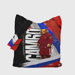 Сумка-шоппер Медведь - Россия самбо