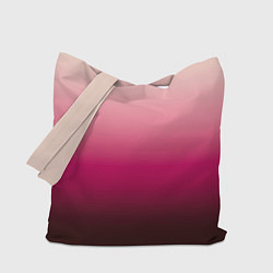 Сумка-шоппер Градиент transcendent pink омбре