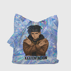 Сумка-шоппер XXXTentacion - скрещенные руки