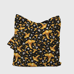 Сумка-шопер Грибной дождик, цвет: 3D-принт