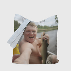 Сумка-шопер Здоровенный Йаааазь мем, цвет: 3D-принт