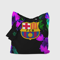 Сумка-шоппер Barcelona неоновый огонь