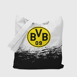 Сумка-шоппер Borussia черные краски штрихи