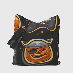 Сумка-шопер Пиратский хэллоуин, цвет: 3D-принт