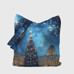 Сумка-шоппер Новый год Санкт-Петербург