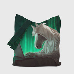 Сумка-шоппер Хакер лошадь